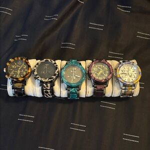 Nixon Women's Watches - Tortoise, Leopard, Teal, Purple, Yellow
